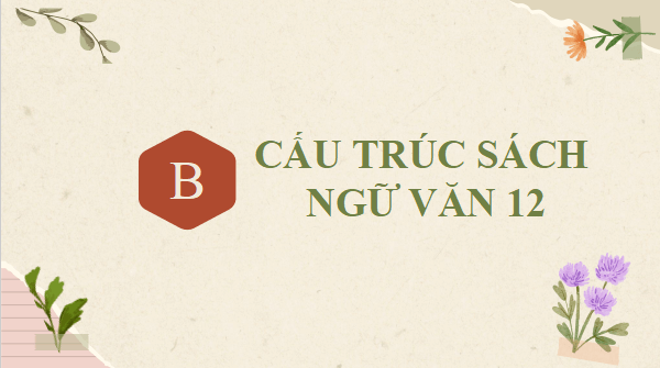 Giáo án điện tử bài Cấu trúc sách Ngữ văn 12 | PPT Văn 12 Cánh diều