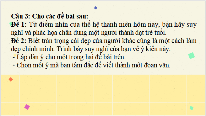 Giáo án điện tử bài Củng cố, mở rộng trang 58 Tập 2 | PPT Văn 12 Kết nối tri thức