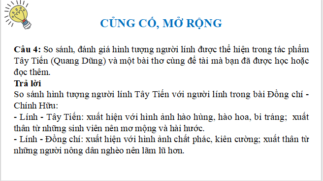 Giáo án điện tử bài Củng cố, mở rộng trang 59 | PPT Văn 12 Kết nối tri thức