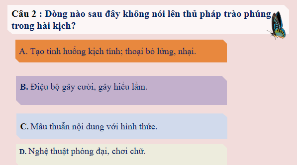 Giáo án điện tử bài Đối tượng và những khó khăn của hài kịch | PPT Văn 12 Chân trời sáng tạo