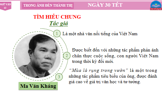Giáo án điện tử bài Ngày 30 tết | PPT Văn 12 Chân trời sáng tạo