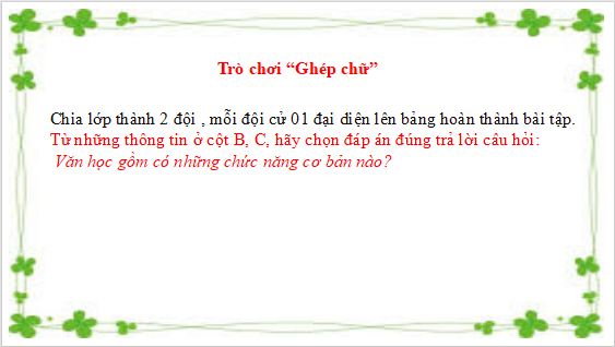 Giáo án điện tử bài Nghe thuyết trình về một vấn đề văn học | PPT Văn 12 Cánh diều
