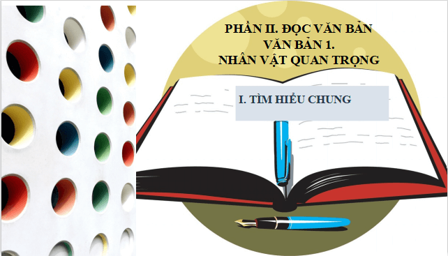 Giáo án điện tử bài Nhân vật quan trọng | PPT Văn 12 Kết nối tri thức