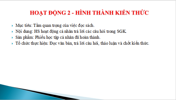 Giáo án điện tử bài Sách thay đổi lịch sử loài người | PPT Văn 12 Kết nối tri thức