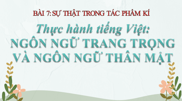 Giáo án điện tử bài Thực hành tiếng Việt trang 50 Tập 2 | PPT Văn 12 Kết nối tri thức