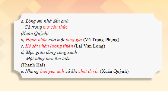 Giáo án điện tử bài Thực hành tiếng Việt trang 53 Tập 2 | PPT Văn 12 Cánh diều
