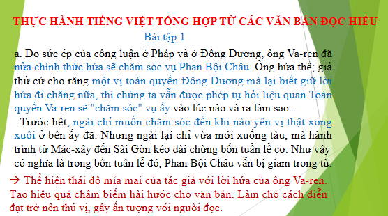 Giáo án điện tử bài Thực hành tiếng Việt trang 73 Tập 2 | PPT Văn 12 Chân trời sáng tạo