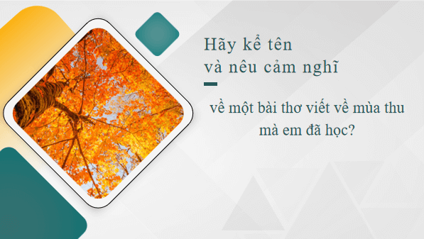 Giáo án điện tử bài Tiếng thu | PPT Văn 12 Chân trời sáng tạo