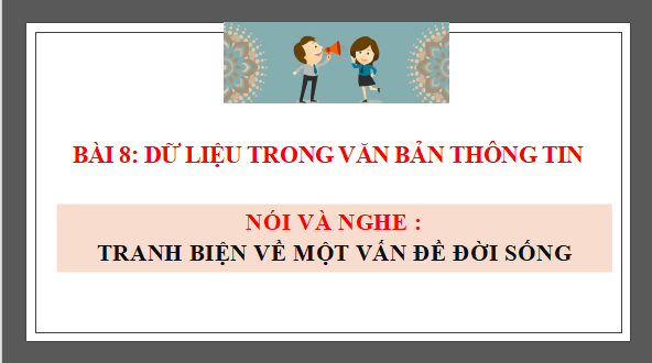 Giáo án điện tử bài Tranh biện về một vấn đề đời sống | PPT Văn 12 Kết nối tri thức
