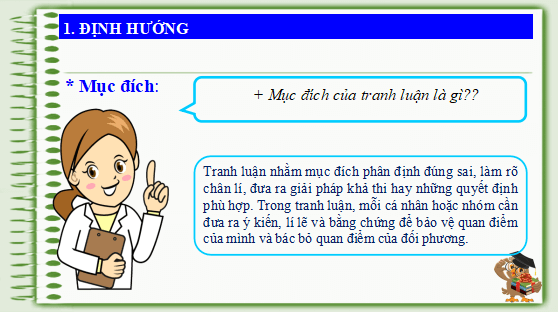 Giáo án điện tử bài Tranh luận về một vấn đề có những ý kiến trái ngược nhau | PPT Văn 12 Cánh diều