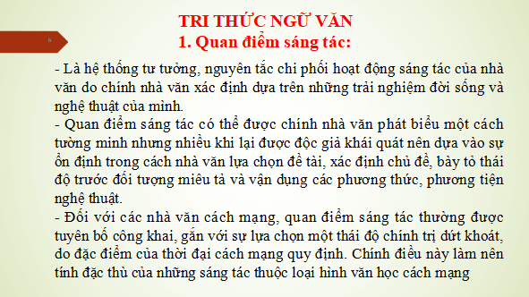 Giáo án điện tử bài Tri thức ngữ văn trang 4 Tập 2 | PPT Văn 12 Kết nối tri thức