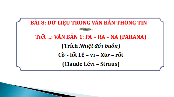Giáo án điện tử bài Tri thức ngữ văn trang 63 Tập 2 | PPT Văn 12 Kết nối tri thức