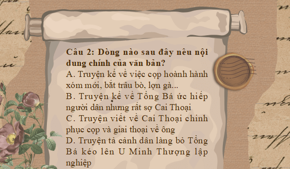 Giáo án điện tử bài Hãi cõi U Minh | PPT Văn 12 Cánh diều