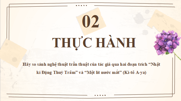Giáo án điện tử bài Viết bài nghị luận so sánh, đánh giá hai tác phẩm kí | PPT Văn 12 Cánh diều