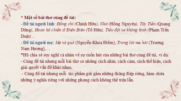 Giáo án điện tử bài Viết bài văn nghị luận so sánh, đánh giá hai tác phẩm thơ | PPT Văn 12 Kết nối tri thức