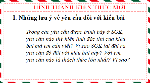 Giáo án điện tử bài Viết thư trao đổi về công việc hoặc một vấn đề đáng quan tâm | PPT Văn 12 Kết nối tri thức