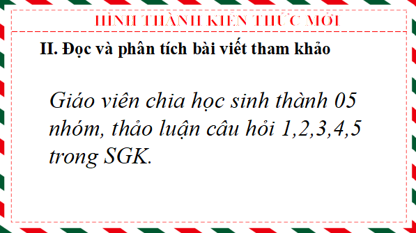 Giáo án điện tử bài Viết thư trao đổi về công việc hoặc một vấn đề đáng quan tâm | PPT Văn 12 Kết nối tri thức