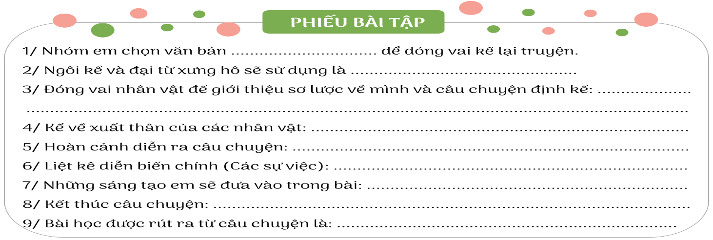 Giáo án bài Kể lại một truyện cổ tích bằng lời một nhân vật | Giáo án Ngữ văn 6 Kết nối tri thức