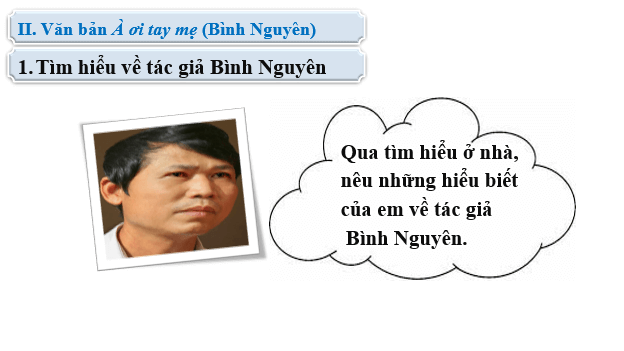 Giáo án điện tử bài À ơi tay mẹ | PPT Văn 6 Cánh diều