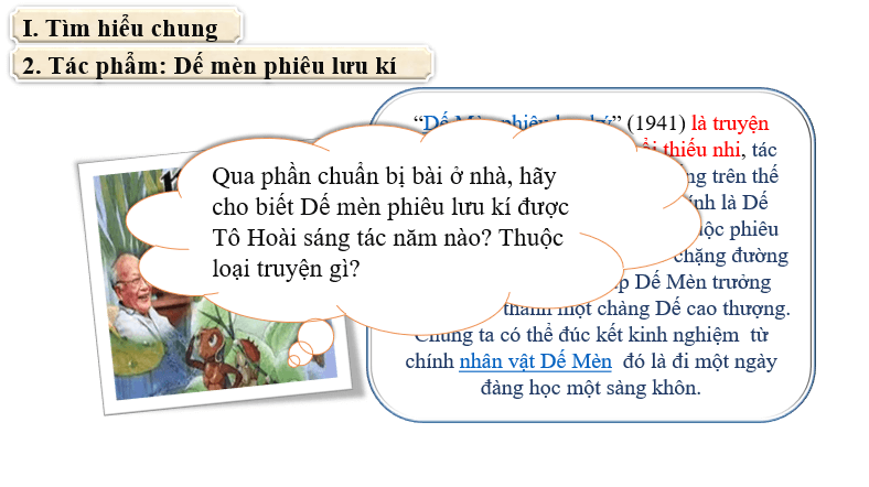 Giáo án điện tử Bài học đường đời đầu tiên | PPT Văn 6 Chân trời sáng tạo