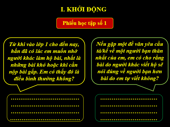 Giáo án điện tử Bài tập làm văn | PPT Văn 6 Kết nối tri thức