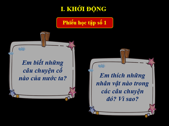 Giáo án điện tử bài Chuyện cổ nước mình | PPT Văn 6 Kết nối tri thức