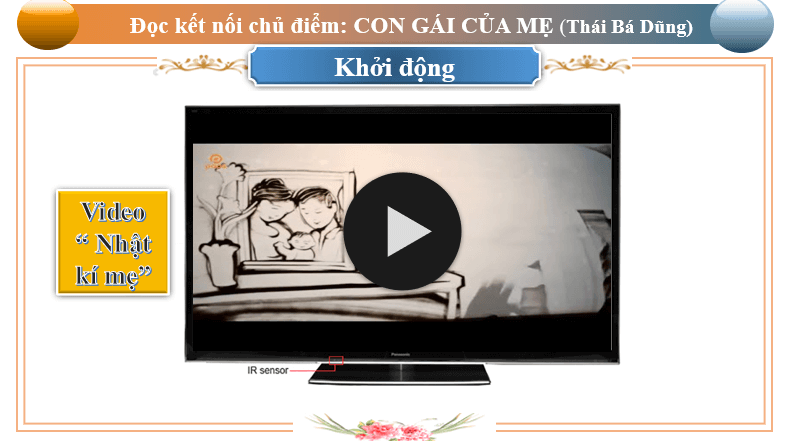 Giáo án điện tử bài Con gái của mẹ | PPT Văn 6 Chân trời sáng tạo