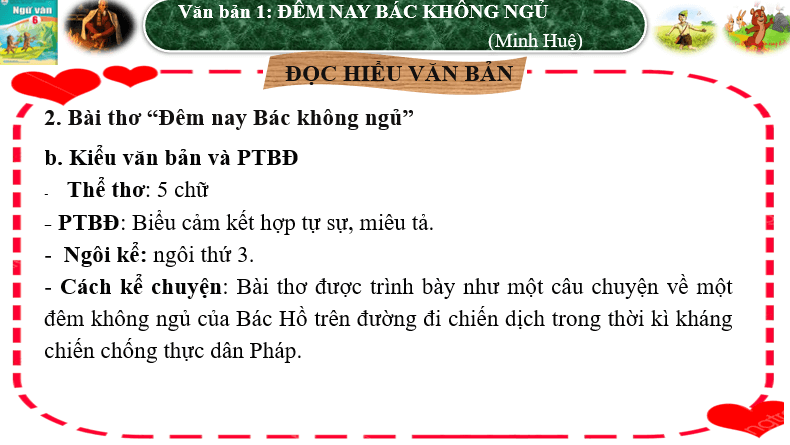 Giáo án điện tử bài Đêm nay Bác không ngủ | PPT Văn 6 Cánh diều