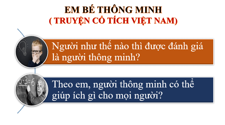 Giáo án điện tử bài Em bé thông minh | PPT Văn 6 Chân trời sáng tạo