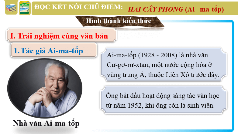 Giáo án điện tử bài Hai cây phong | PPT Văn 6 Chân trời sáng tạo