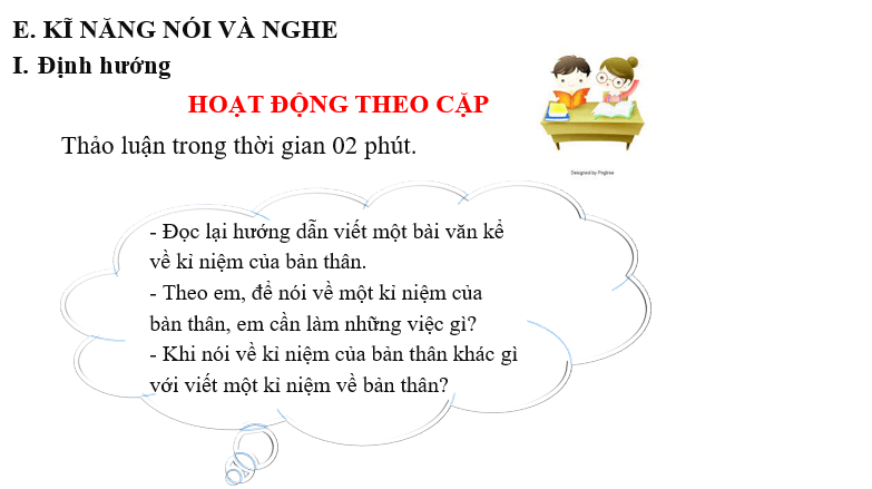 Giáo án điện tử bài Kể về một kỉ niệm của bản thân | PPT Văn 6 Cánh diều