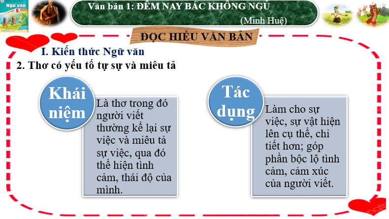 Giáo án điện tử bài Kiến thức ngữ văn trang 27 | PPT Văn 6 Cánh diều