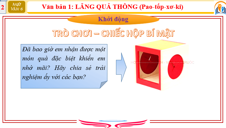 Giáo án điện tử bài Lẵng quả thông | PPT Văn 6 Chân trời sáng tạo