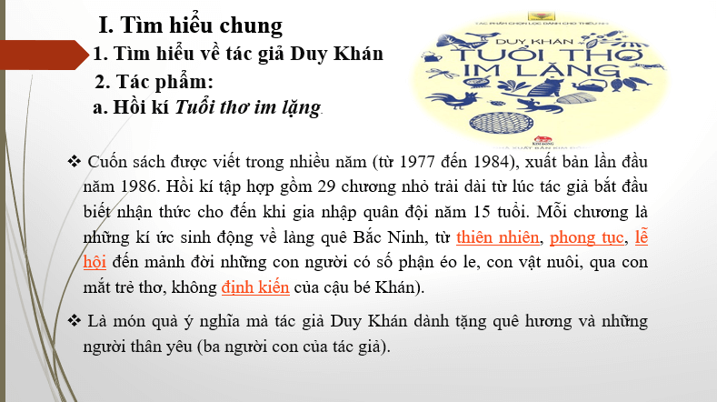 Giáo án điện tử bài Lao xao ngày hè | PPT Văn 6 Chân trời sáng tạo