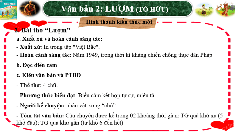 Giáo án điện tử bài Lượm | PPT Văn 6 Cánh diều