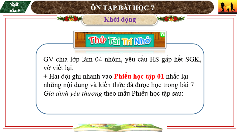 Giáo án điện tử bài Ôn tập trang 39 | PPT Văn 6 Chân trời sáng tạo