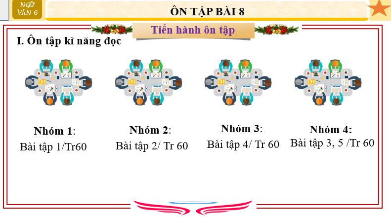 Giáo án điện tử bài Ôn tập trang 58 Tập 2 | PPT Văn 6 Chân trời sáng tạo