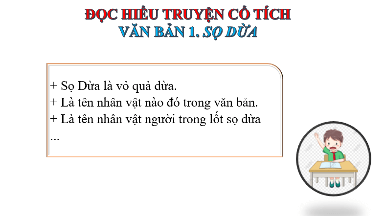 Giáo án điện tử bài Sọ Dừa | PPT Văn 6 Chân trời sáng tạo