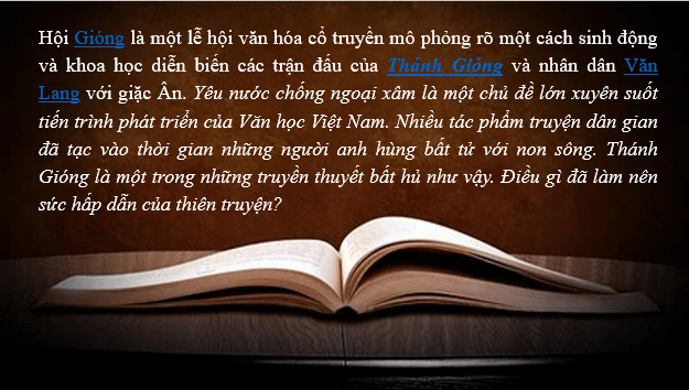 Giáo án điện tử bài Thánh Gióng | PPT Văn 6 Chân trời sáng tạo