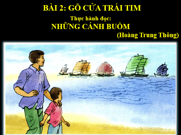 Giáo án điện tử bài Những cánh buồm trang 57 | PPT Văn 6 Kết nối tri thức