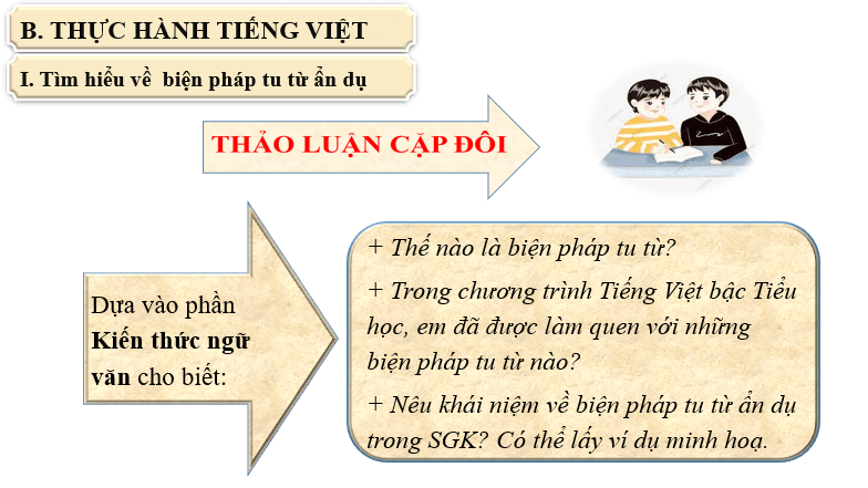 Giáo án điện tử bài Thực hành tiếng Việt trang 41 | PPT Văn 6 Cánh diều