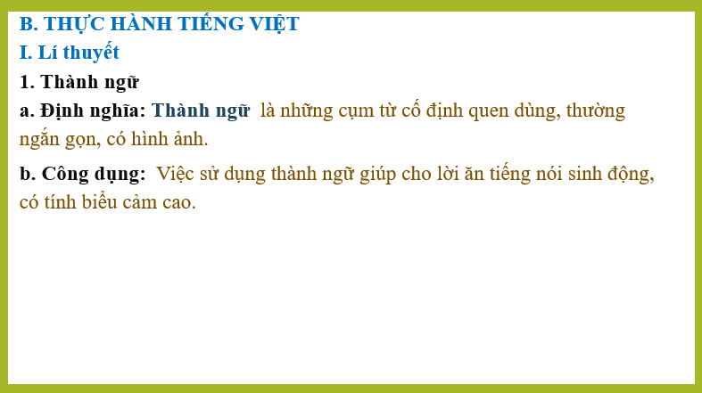 Giáo án điện tử bài Thực hành tiếng Việt trang 78 | PPT Văn 6 Cánh diều