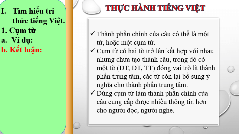 Giáo án điện tử bài Thực hành tiếng Việt trang 96 | PPT Văn 6 Chân trời sáng tạo