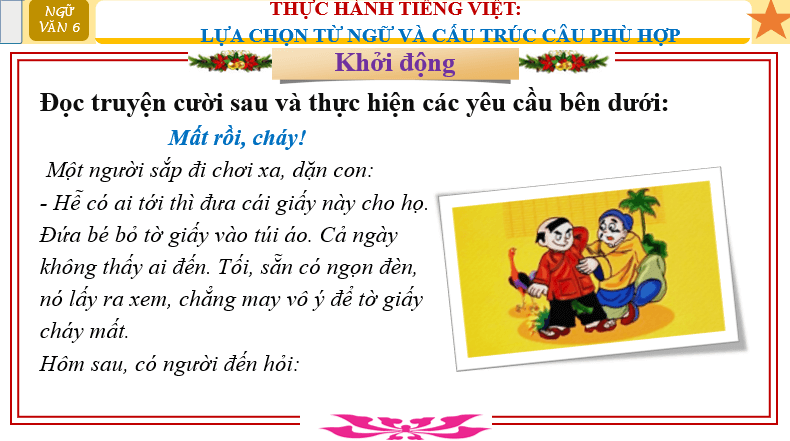 Giáo án điện tử bài Thực hành tiếng Việt trang 97 | PPT Văn 6 Cánh diều