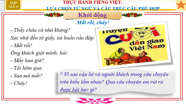 Giáo án điện tử bài Thực hành tiếng Việt trang 97 | PPT Văn 6 Cánh diều