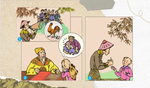 Giáo án điện tử bài Tự đánh giá: Em bé thông minh | PPT Văn 6 Cánh diều