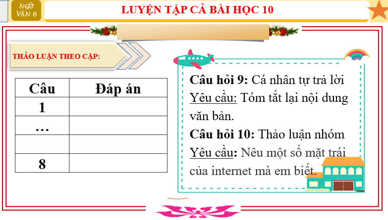 Giáo án điện tử bài Tự đánh giá: World Wide Web ra đời và phát triển như thế nào 30 năm qua? | PPT Văn 6 Cánh diều