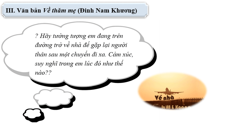 Giáo án điện tử bài Về thăm mẹ | PPT Văn 6 Cánh diều