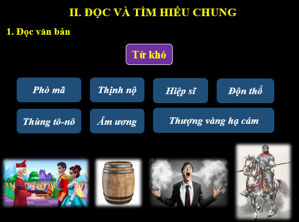 Giáo án điện tử bài Vua chích chòe | PPT Văn 6 Kết nối tri thức