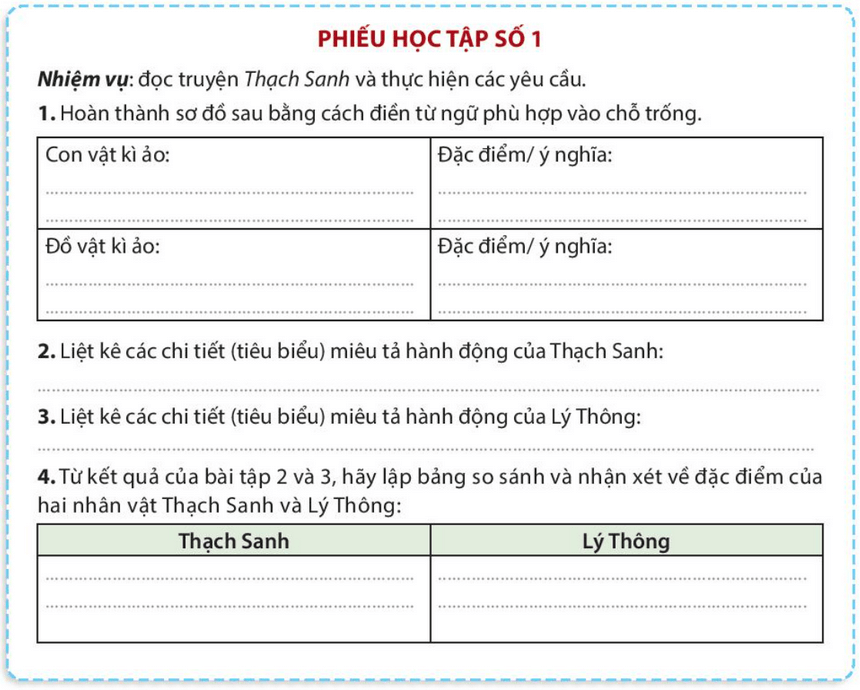 Giáo án bài Thạch Sanh | Giáo án Ngữ văn 6 Cánh diều